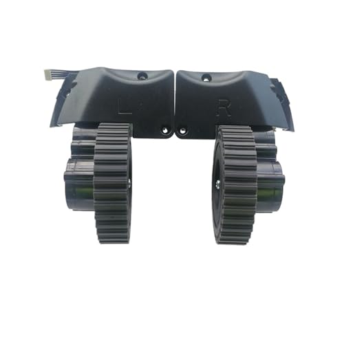 Robot Vacuum Cleaner Wheel Motors Assembly Replacement，Compatible for ZACO A6 A8s(Left and Right Wheel)
