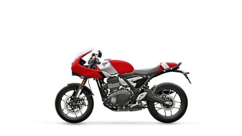 Image of TRIUMPH Thruxton 400 (349 CC) Motorcycle /Bike Lava Red Gloss Booking for Ex-Showroom Price