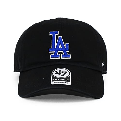 47 Brand Los Angeles LA Dodgers Gorro Negro/Azul miniatura 2