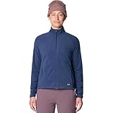 Mountain Hardwear, Oakoram Fleece Full-Zip Jacket - Women's, Outer Dark Heather, XL