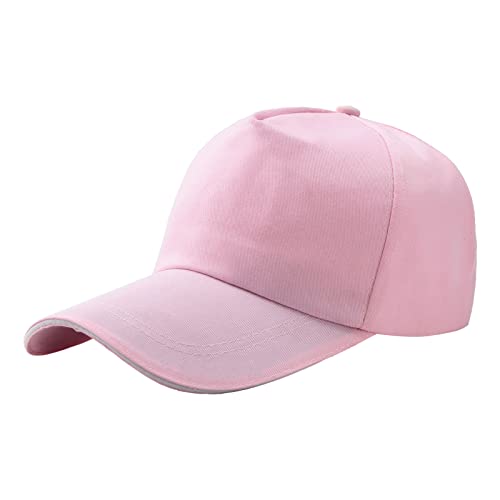 generic - Support de téléphone de voiture pour homme et femme - Casquette de baseball décontractée - Casquette ouverte pour femme, rose, taille unique