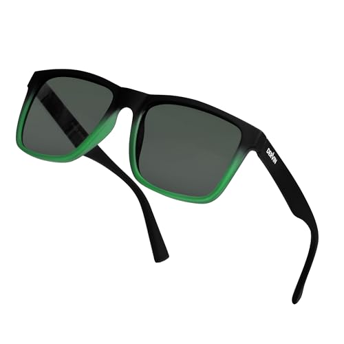 Image of Dervin UV Protected Polarized Square Sunglasses for Men and Women