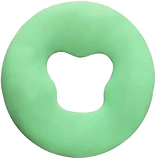 BTUWRUI Soft Salon, coussin de massage spa en silicone pour le visage, relax Cradle Coussin de massage Vert