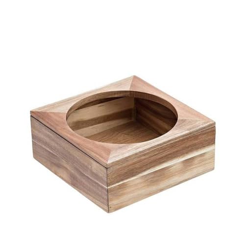 Leone Supporto Ciotola In Bamboo Naturale, 26 X 26 X 11 Cm, Bambù