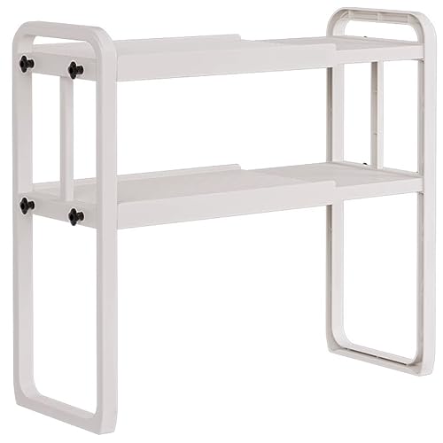 Support four à micro-ondes extensible 2 niveaux pour libérer votre plan de travail - 2