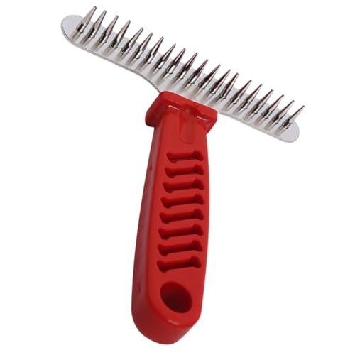 HAPINARY Dog Grooming Comb Pet Hair Comb Dematting Rake Pet Hair Broom Pet Cleaning Supplies