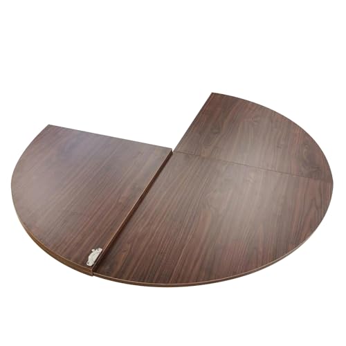 Round Foldable Table Top 59" - Extendable Dining Top with