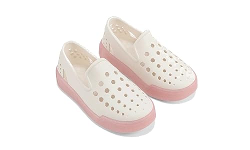 Joybees Kids Skate Sneaker Bone/Pink Jelly - 2 M US Little Kid