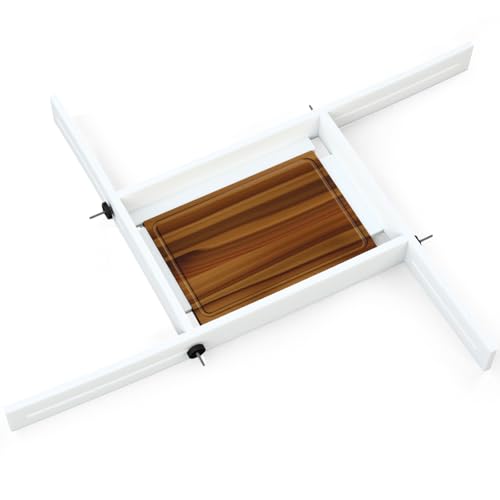 Briwooody Adjustable Juice Groove Jig for Cutting Board up to 29