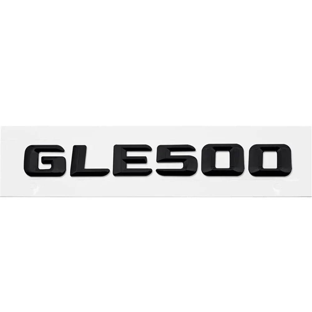 YTQMoreBNZ YYDStes Car Rear Trunk Sticker Tail Number Emblem Compatible With Mercedes Benz GLE43 GLE63 GLE300 GLE320 GLE350 GLE400 GLE450 GLE500 GLE550