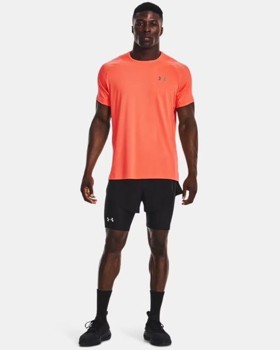 Short UA RUSH SmartForm 2 en 1 textile technique premium - 3