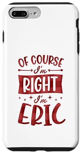 �������I'm Right I'm Eric �p�[�\�i���C�Y ���O �X�}�z�P�[�X iPhone 7 Plus/8 Plus �p