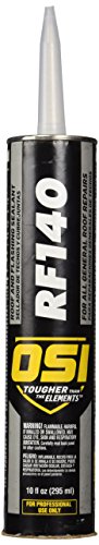 Loctite 827579 Black RF-140 Roof and Flashing Sealant Tube, 10.2 oz