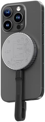 Hagibis Carcasa magnética M.2 2230 NVMe SSD con Magsafe para iPhone 16 15 Pro Max ProRes, adaptador USB C 3.2 Gen2 de 10 Gbps a NVMe, funda externa de aluminio SSD para MacBook, iPad Pro, Android