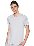 Reguläre Passform adidas Herren T-Shirt Own The Run, Grey, L, DZ9001
