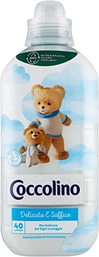 8x Coccolino Delicate and Soft Konzentrierter Weichspüler 980ml + Italian Gourmet polpa 400g