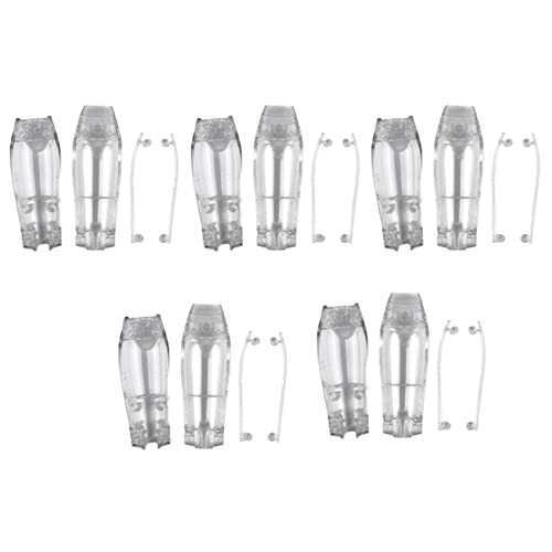 Tondeuse À Cheveux ÉLectrique : Pack 5 Couvercles de Protection Haute Résistance