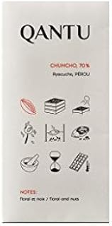 Qantu Chuncho Dark Chocolate Bar 70%, 50 GR