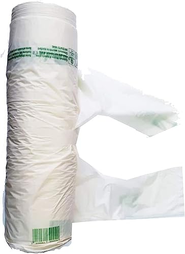 Generisch FLEBIO88 Biobase Shopper Beutel auf Rolle Weiß