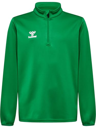 Maillot de survêtement mixte enfant hummel sweat sport col zippé junior