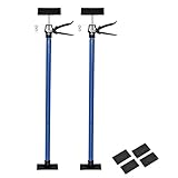 【Vielseitig verwendbar】Dieses Stützsystem kann für verschiedene Zwecke verwendet werden. Sie können es als Wagenheber für Reifen, als Stütze für die Befestigung von Wandschränken, als Stützstange für Trockenbauwände und als Ladestange nutzen. Darüber hinaus kann es aufgrund seines kompakten und teleskopischen Designs leicht transportiert und gelagert werden, was Ihre Arbeit einfacher macht.