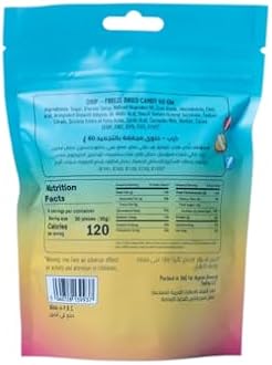 DRIP Freeze Dried Candy – Crunchy Skittles-Style Fruit Candy – Viral TikTok Snack – 60g Bag