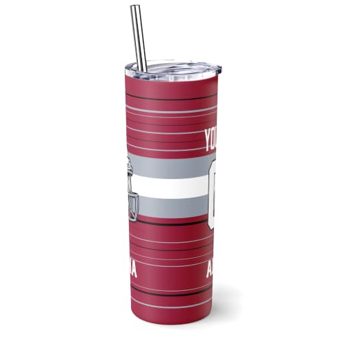 Image of Arizona Tumbler 20oz Travel Mug Custom Name and Number Gifts
