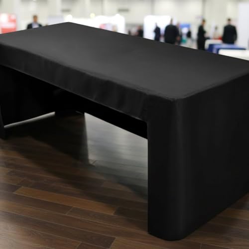 Housse rectangulaire en polyester lavable pour valoriser vos tables de 1,80 m - 6