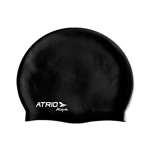 Touca de Natação Adulto Preto Atrio - ES370 1 Touca de Natação Adulto Preto Atrio - ES370