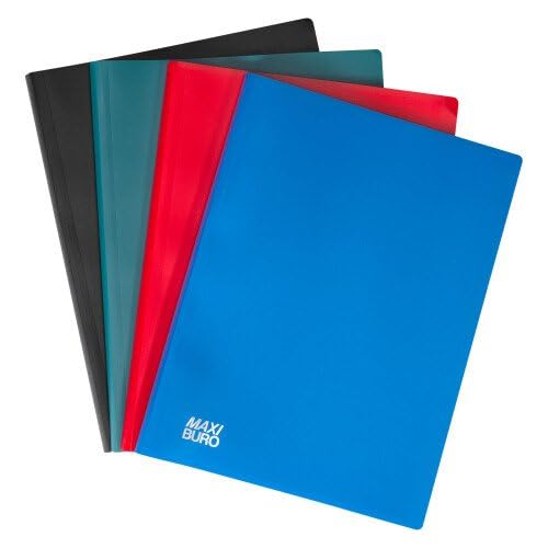 Protège-documents Maxiburo PVC A4-50 pochettes - 100 vues - Lot de 10