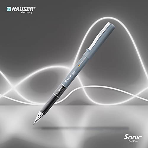 Bolígrafo Gel Hauser Sonic, tinta negra, set 10 x 2 miniatura 6