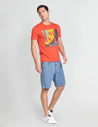 Image of U.S. POLO ASSN. Men Cotton Regular Fit Shirt
