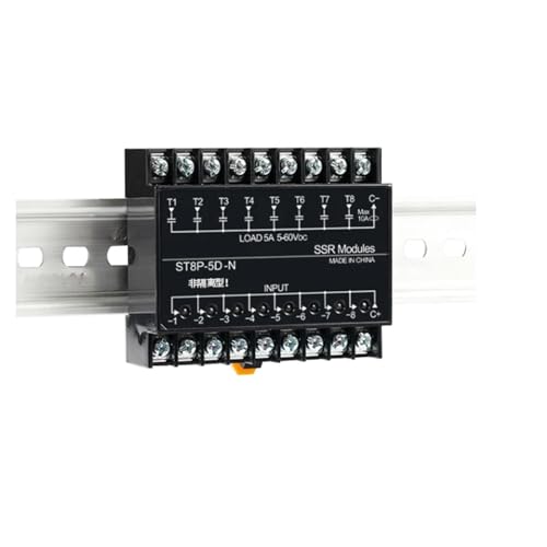 Placa amplificadora CC ST8P-5DD con aislamiento óptico para evitar interferencias 7