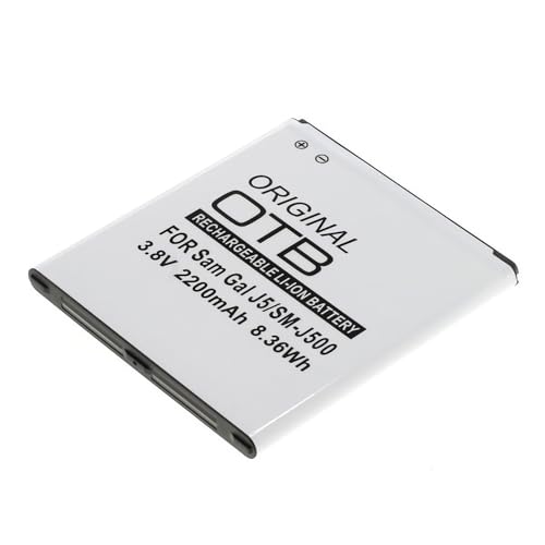 Batterie de Rechange pour Samsung Galaxy Grand Prime VE Galaxy J5 (remplace la Batterie d'origine EB-BG531BBE) OTB avec Chiffon de Nettoyage pour écran