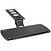 VEVOR Under-Desk Keyboard Tray, Adjustable for Height and Tilt, Slide-Out Design, Spacious 25x9.8 Inch Surface, Ideal for Home and Office Use