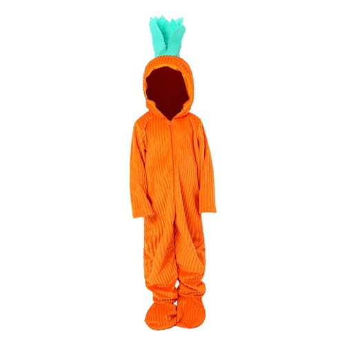 Déguisement d'Halloween combinaison carotte et costume cosplay carnaval