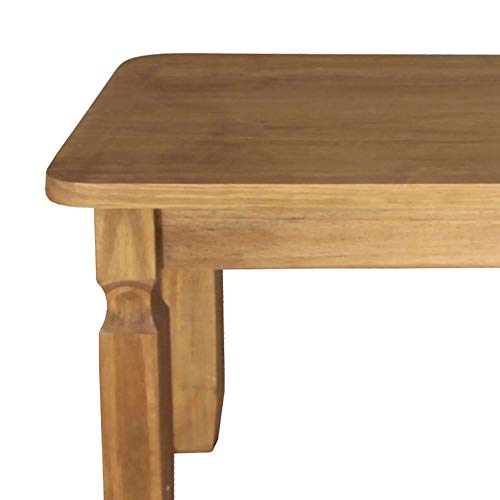 Banco Corona Cera Mel 140 cm