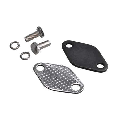 Dowrap Auto EGR Löschen Kit EGR Entfernen Teil Blindplatte for E46 318d 320d 330d 330xd 320cd 318td 320td 5 Serie E60 E61