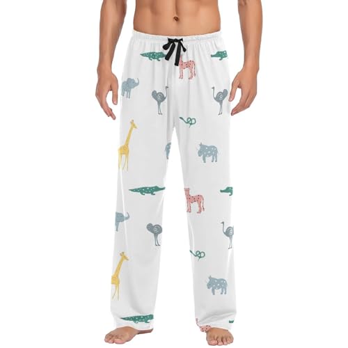 Pantalon de pyjama pour homme réglable avec cordon résolvant le manque de poches taille S à XXL