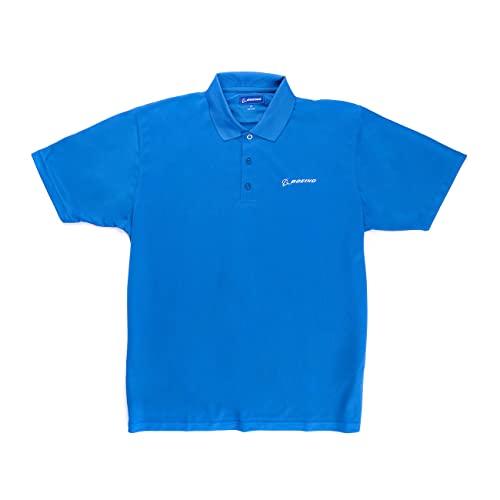 Boeing Signature Logo Mesh Tech Polo Shirt