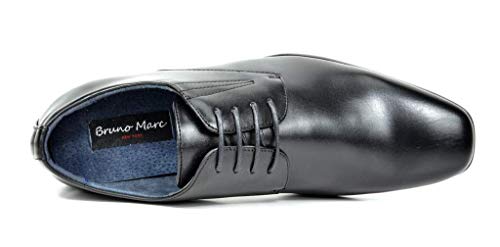 Bruno Marc Men's Classic Modern Formal Oxfords Lace Up Leather Lined Dress Shoes4