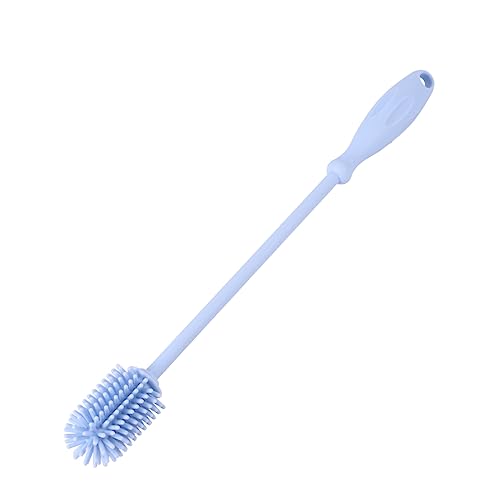 GOOHOCHY Cepillo De Silicona para Tazas Dispensador De Limpiador Multiusos Estante Automático Esponja para Asa De Botella Soporte Reutilizable para Tapa Kit De Limpieza De Ventilación