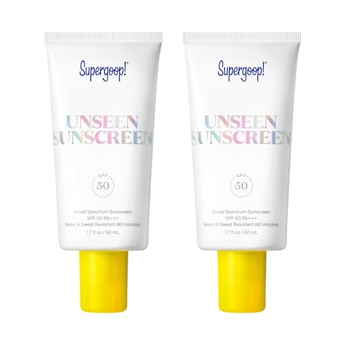 Supergoop! Unseen Sunscreen SPF 50 Invisible Sun Protection for F...