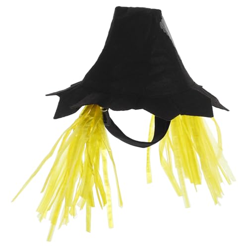 Sombrero de espantapájaros Halloween para perro tamaño grande