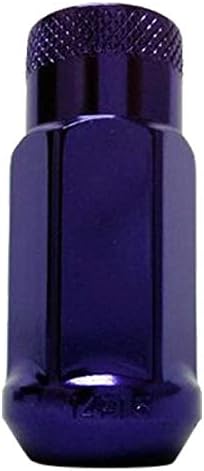 33006L Monster Open End Lug Nut Set of 20, Purple, 14 x 1.50