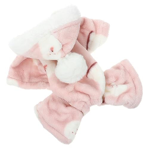 HOMOBABE 熱犬服 犬用冷却ジャケット 犬用足クリーナー 暖かい子犬服 グレイハウンド ダックスフント用犬パーカー 素敵な犬の服 犬の誕生日用品 犬用タオル ダックスフンド ピンク コットン