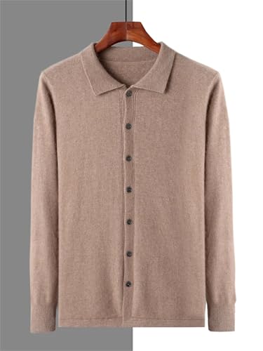 Men's Sweater Cardigans Autumn Winter Solid Loose Long Sleeve Tops4