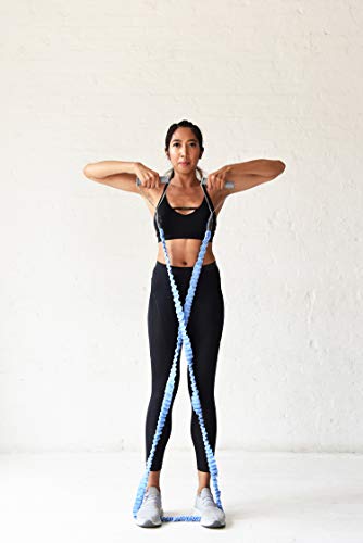 Smart Body Smart Toner - Patented Sleeved Resistance Bands For Strength And Toning (Extra Heavy (25Lbs) Teal) #TOP4