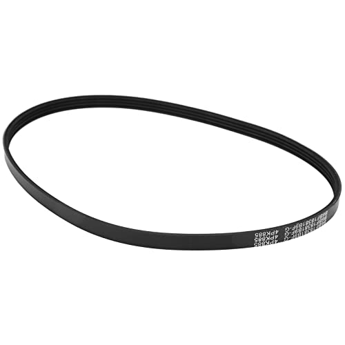 Alternator Fan Drive Belt B6BF18381B9F, Rubber, Replacement for Mk1 NA 1.8 1993-1998 - High Performance, Heat Material, Easy Installation for Reliable Use