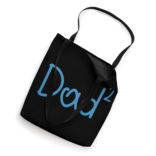 Bolso tote para papá de dos niños, Día del Padre, recién nacido, papa miniatura 2